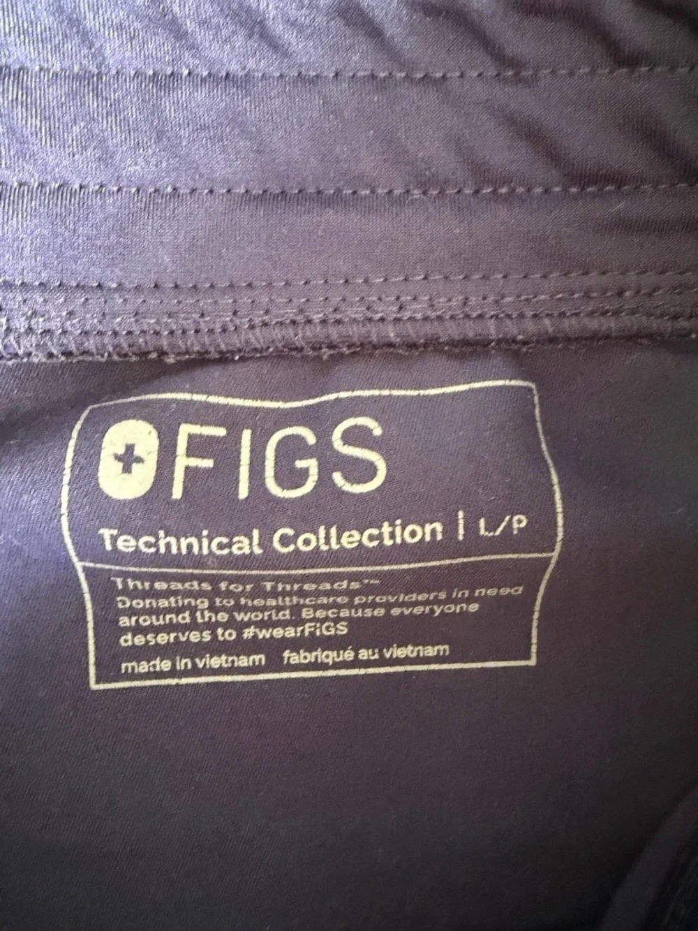 Figs Men's Navy Joggers with Drawstring and Utility Pocket